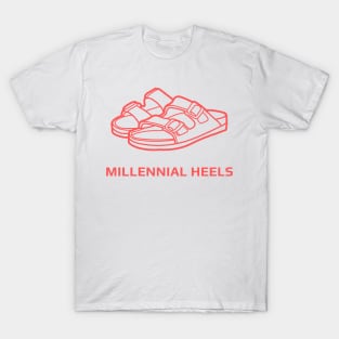 Millennial Heels Birkenstock Design T-Shirt